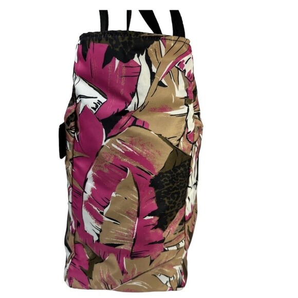 Marc Jacobs Tote Bag Womens Large Multicolor Pink Animal‎ Print Travel Purse - Picture 4 of 10